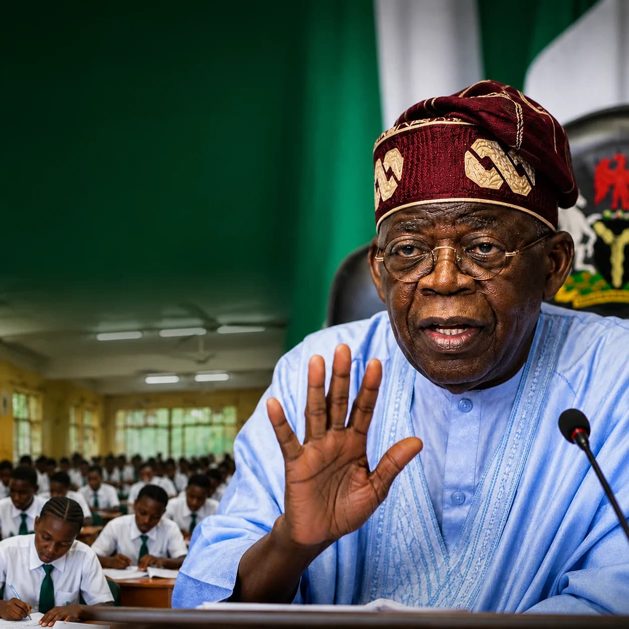 President Bola Ahmed Tinubu meets with leaders of the Catholic Bishops' Conference of Nigeria at the Presidential Villa in Abuja to discuss security, the economy and national development.