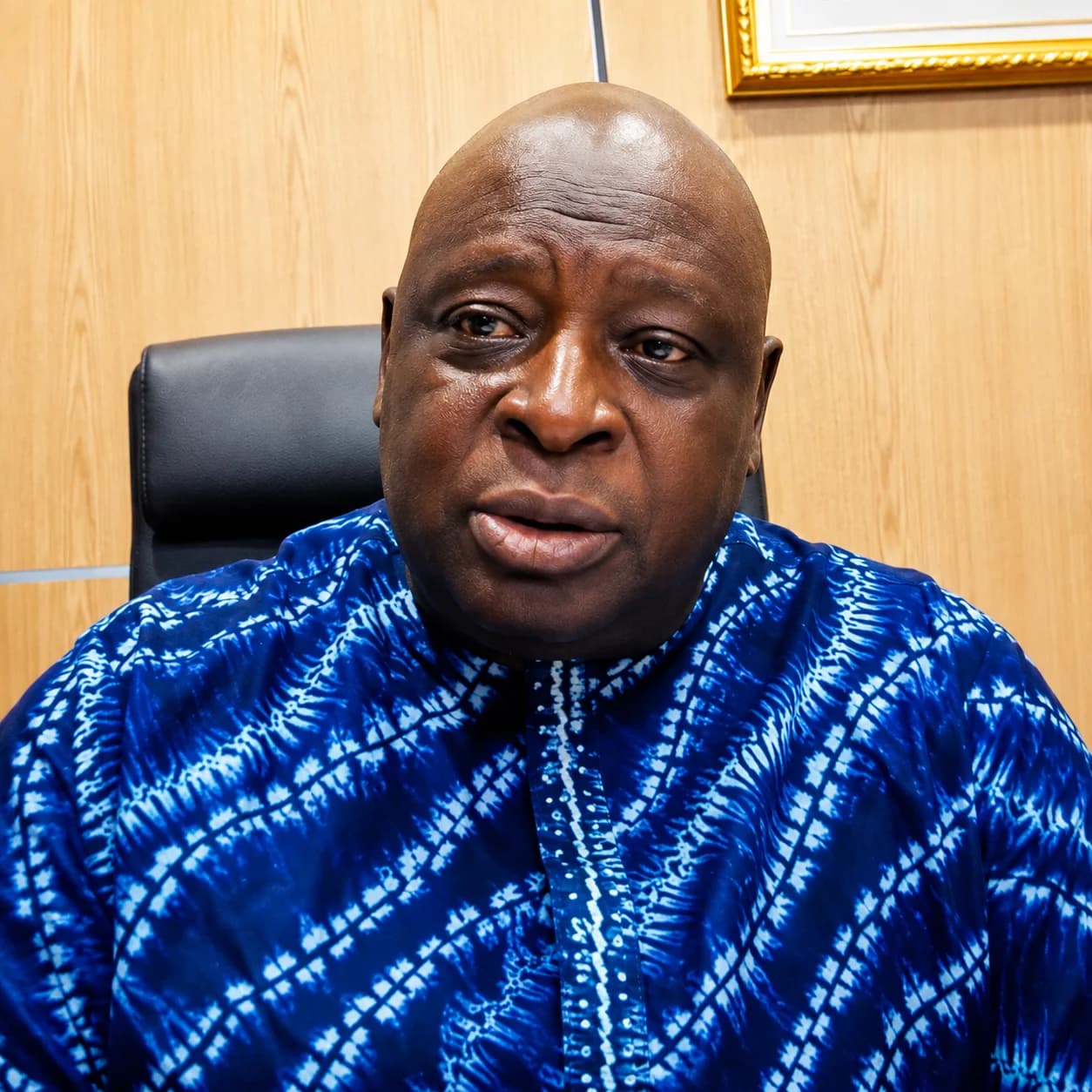 TVC journalist Babajide Kolade-Otitoju discussing the Osun governorship election.