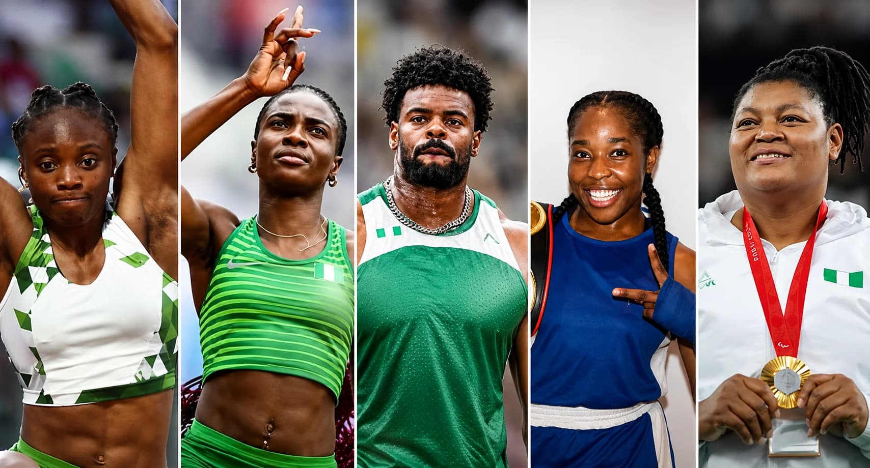 Team Nigeria athletes during the opening ceremony of the 2026 Commonwealth Games in Glasgow, Scotland.