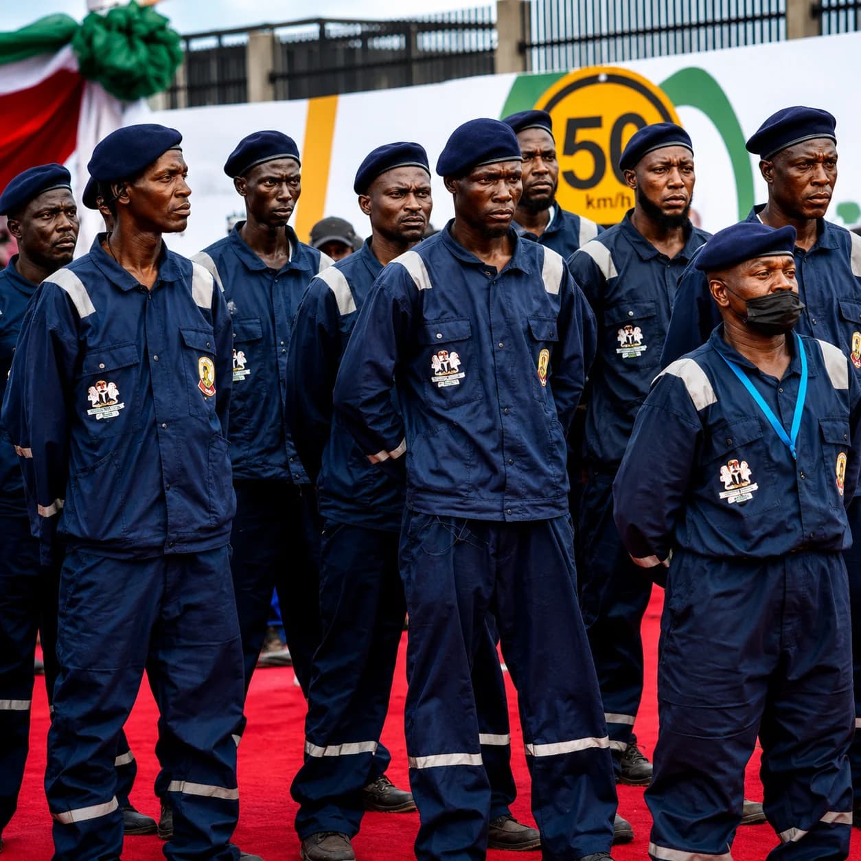 Coastal Road Guards deployed to protect the Lagos-Calabar Coastal Highway from vandalism.